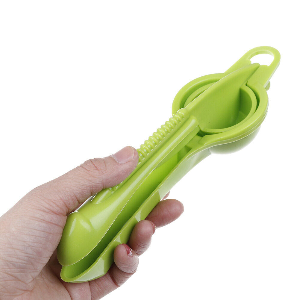 1Pc Lemon lime squeezer 2 in1 manual hand held juicer orange fruit juice .l8
