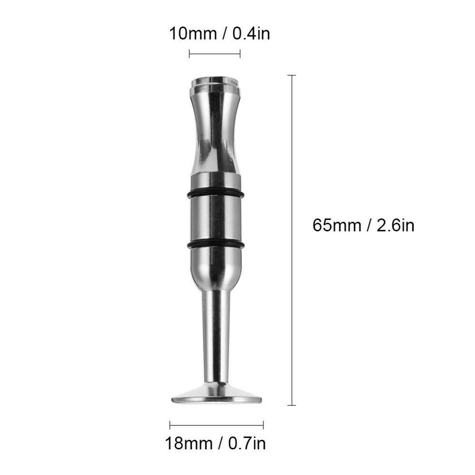 Steel Mouthpiece Mouth Strength Trainer for Trumpet Trombones Clarinet Horns