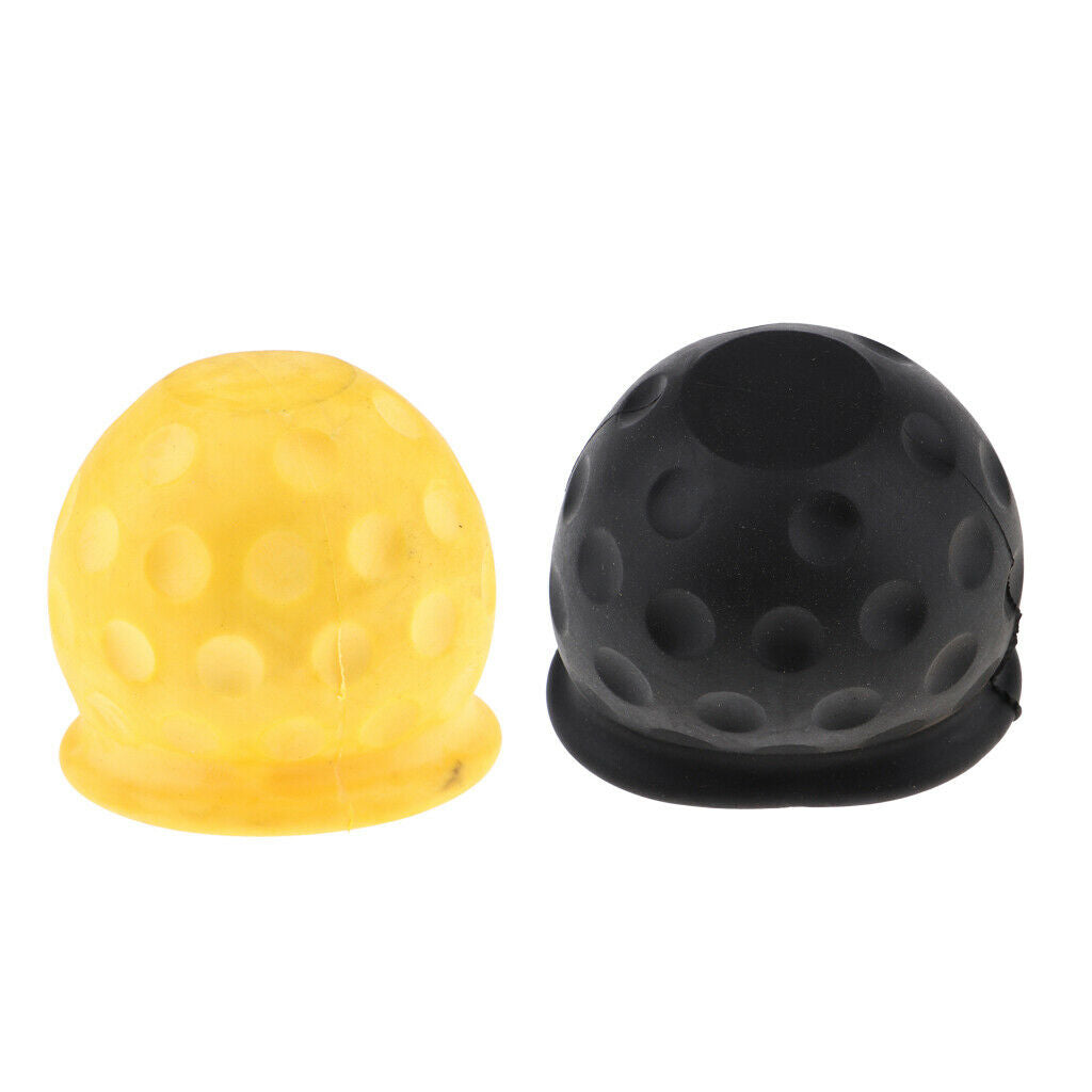 Universal 50mm Tow Ball Cover Caps Towing Hitch for Caravan Trailer 2pc