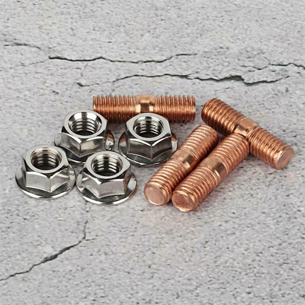 Professional M10x1.50 Bolt Thread Pitch T3 T4 T6 High Strength Turbo Stud Kit