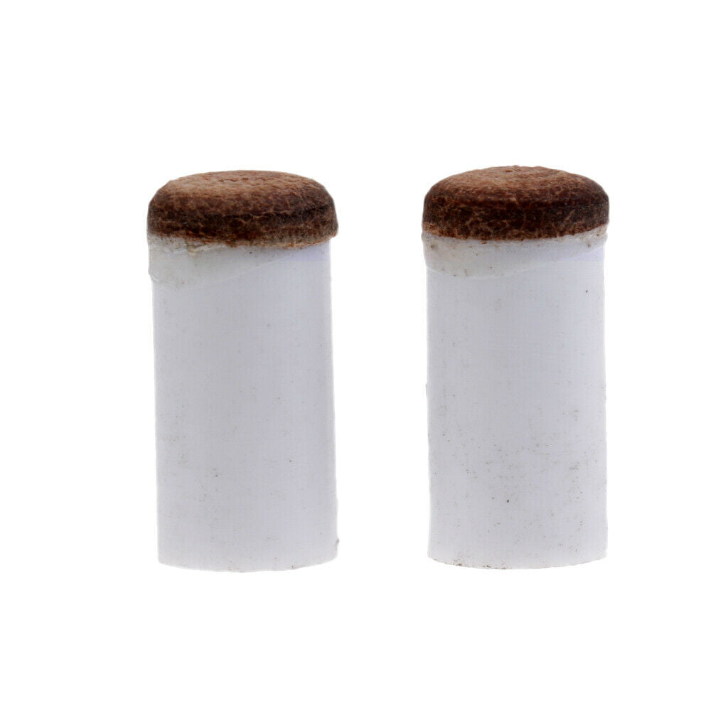 20Pc Premium Pool Cue Ferrule Billiard Fibre Slip-On Tips for Pool Cues 13mm