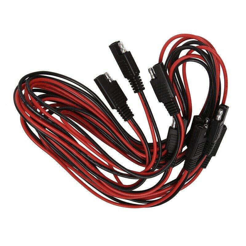 4 PCS SAE to SAE Extension Cable  Disconnect Wire Harness SAE Connector 3 FeetU3