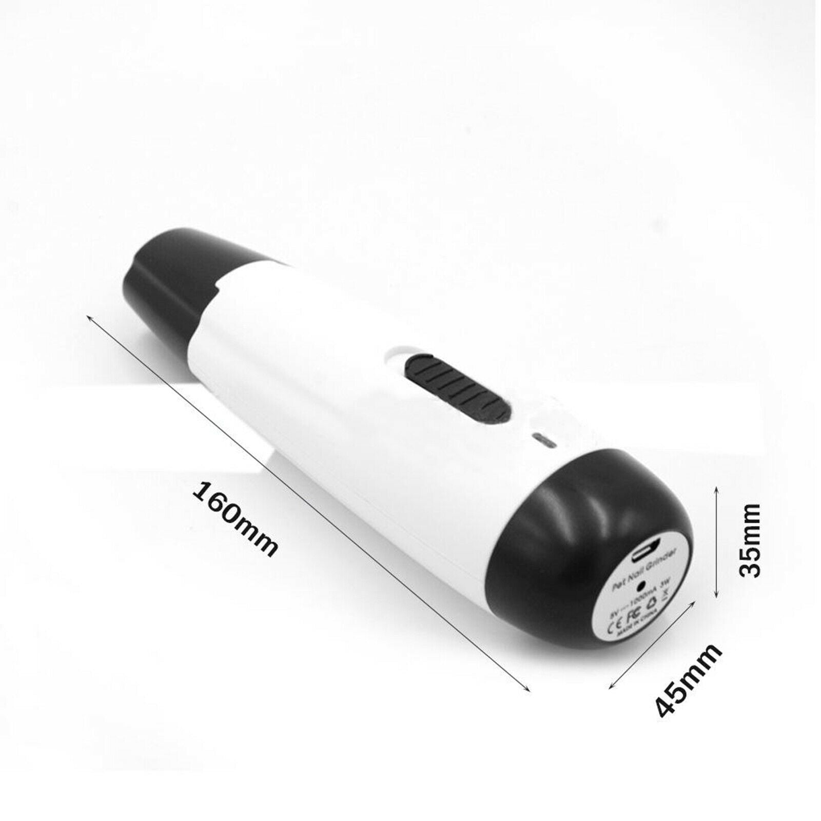 USB Electric Dog Cat Pet Nail Rotating File Trimmer Grinder Grooming Tool
