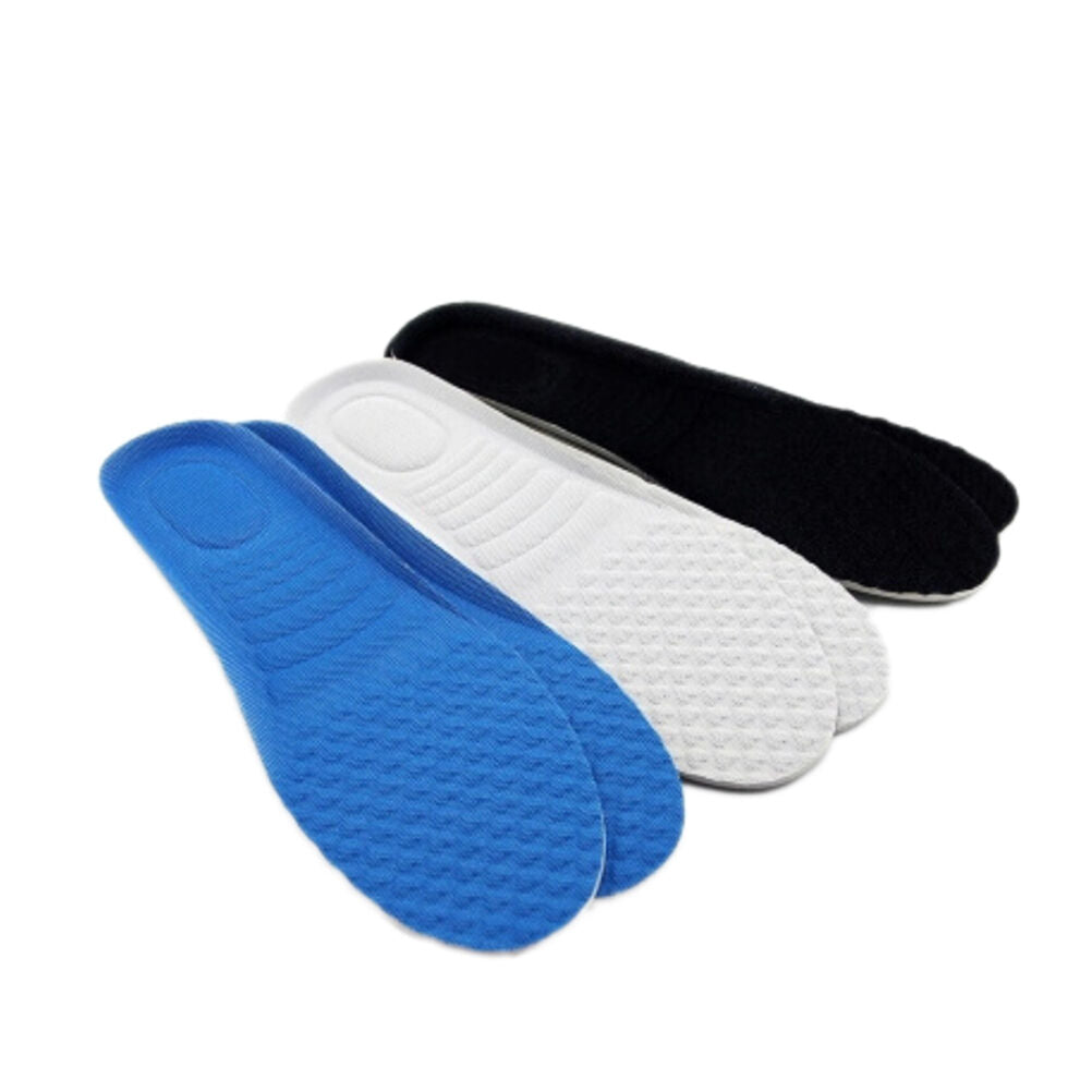 3Pairs Anti-Slip Soft Orthotic Support Massaging SportShoes Insoles Pads .l8