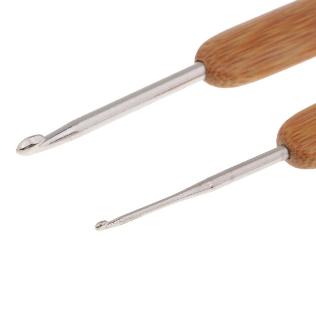 21Pcs Ergonomic Crochet Hooks Knitting Needles for Adults Beginners