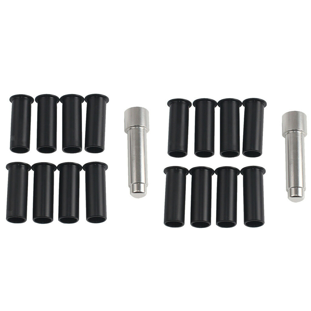 2x Door Hinge Bushing Liners 4 Door Lightweight For Jeep Wrangler JKU 07-18