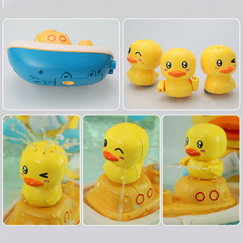 Baby Duck Water Spray Baby Shower Toys Water Games Sprinkler Birthday Gifts