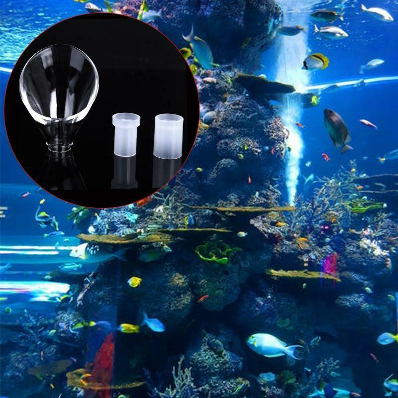 Fish Tank Acrylic Natural Flow Outlet Filter Pipe 12/16mm 16/22mm for Aquarium