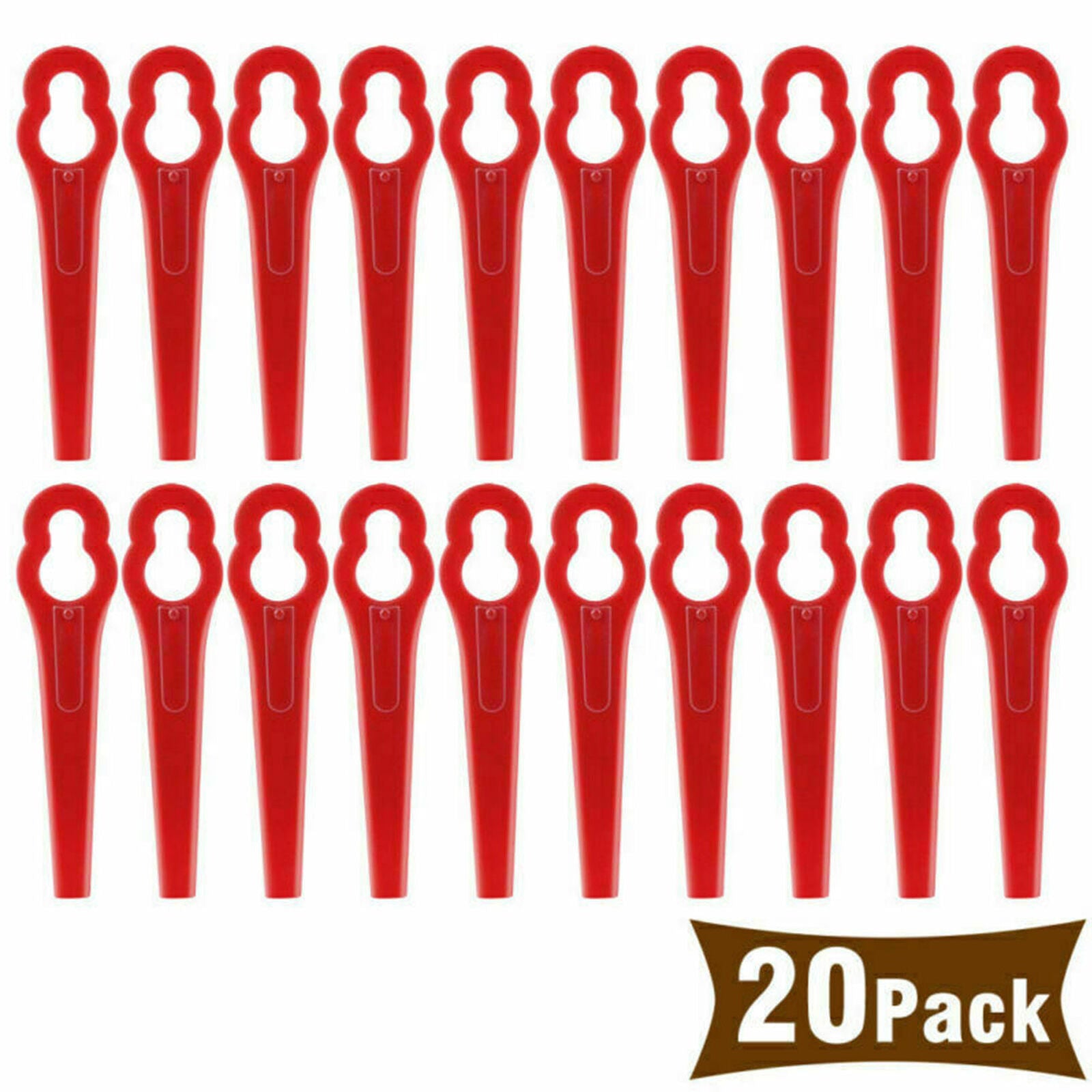 20pcs Piece Replacement Plastic Blades for ART 26 Li Cordless Grass Trimmer AC