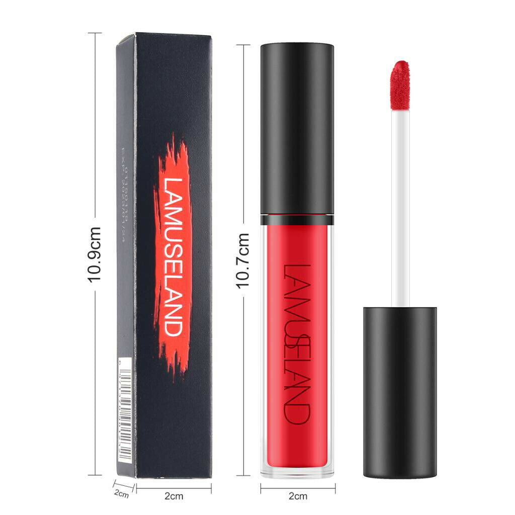 Waterproof Longlasting Lip Gloss Nonstick Cup Liquid Velvety Lipstick Chili