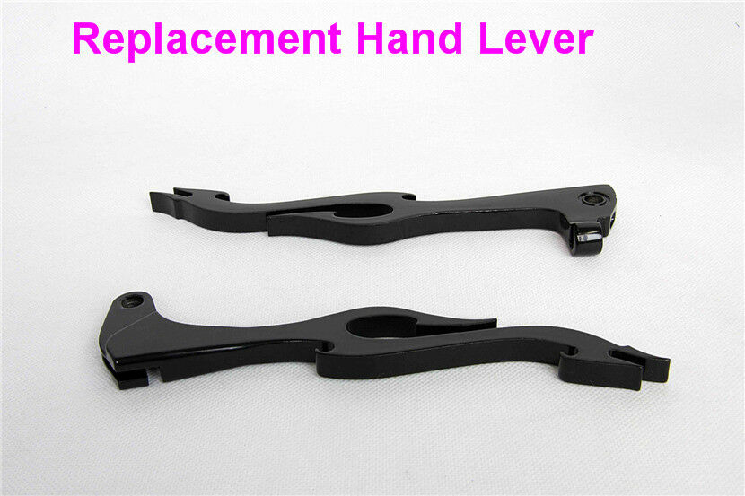 For Yamaha Virago 250 535 700 750 1000 1100 Black Brake Clutch Flame Lever