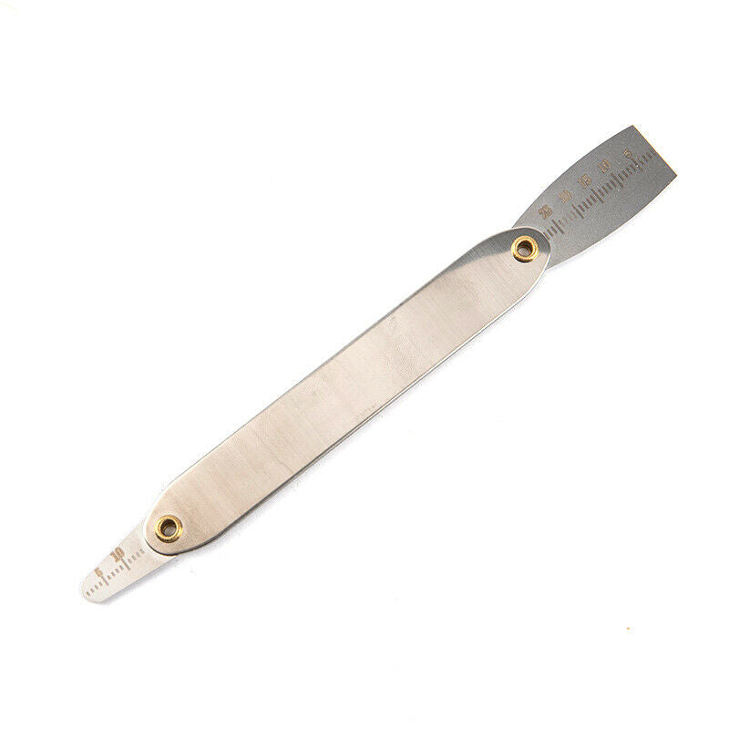 2Pcs Phone LCD Screen Back Cover Crowbar Opener Ruler Steel Roller Prying ToBDA