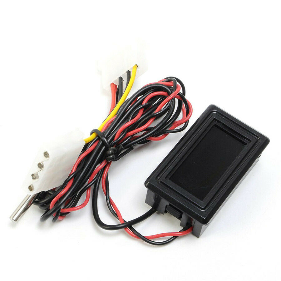 Digit Display Meter Car Oil / Water Chargecooler Temperature Celsius Measurement
