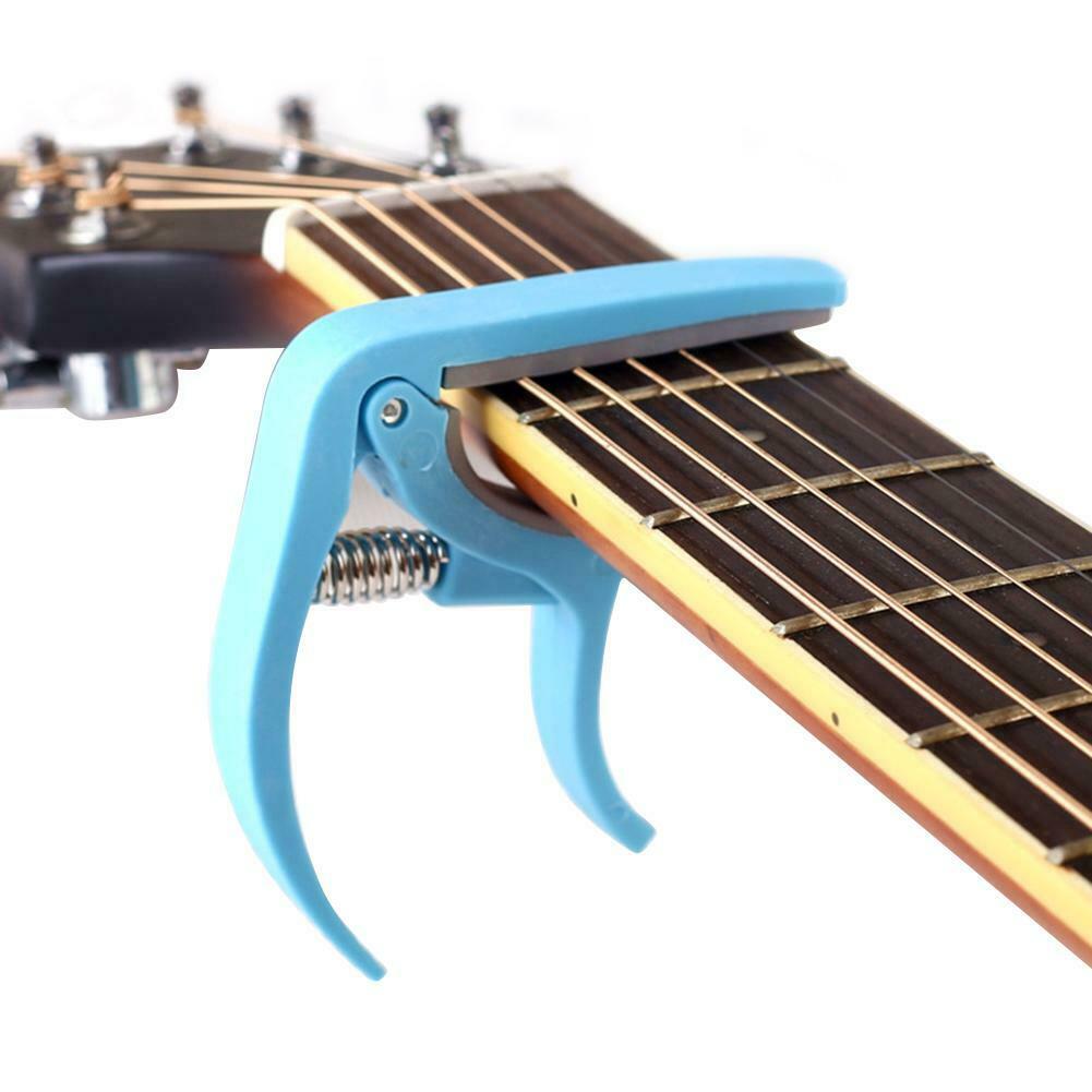 Multifunctional Plastic-steel Guitar Capo 6 String Acoustic Tuning Clamp @