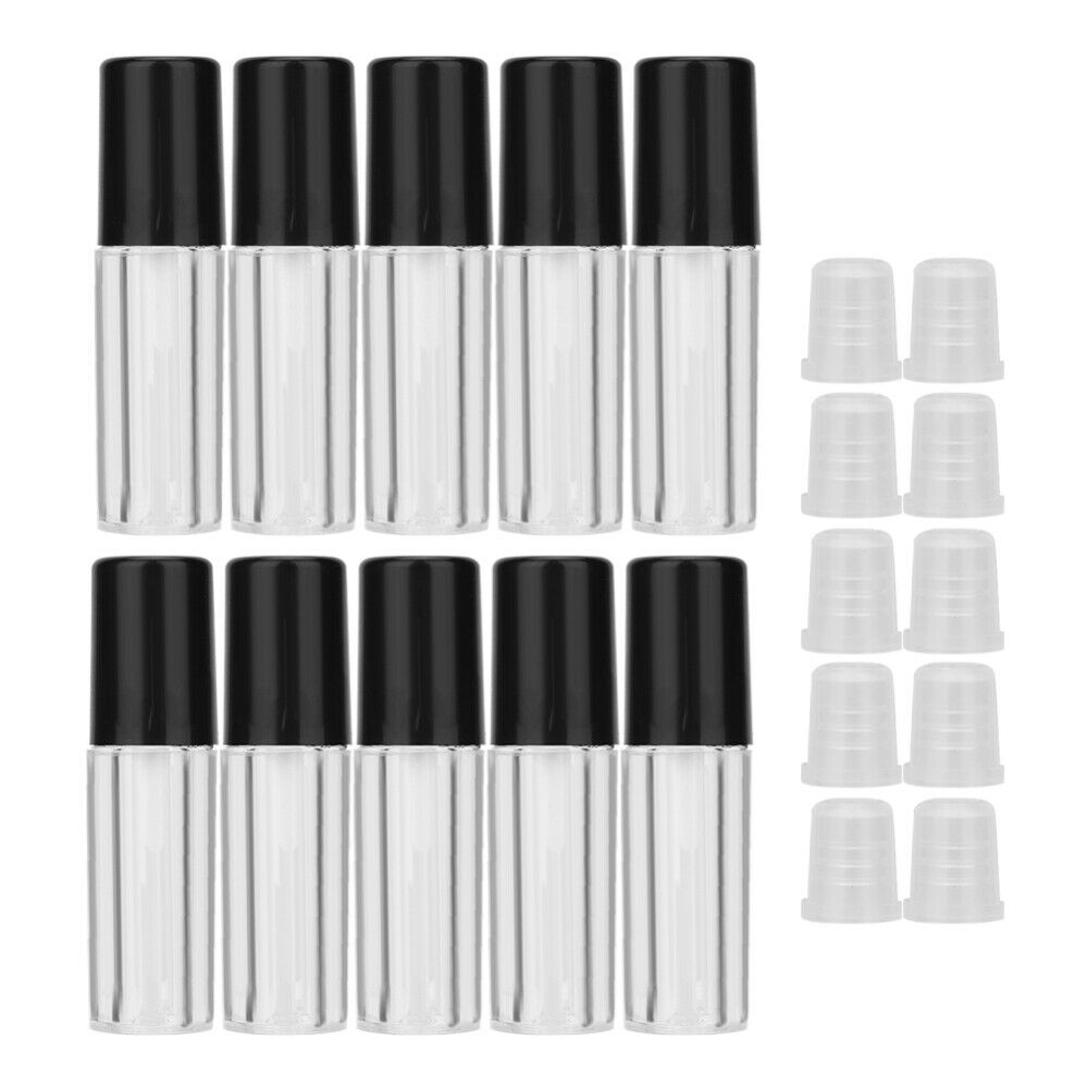 10PCS 1.5ml Lip Gloss Tubes Clear Empty Containers Refillable Tube DIY