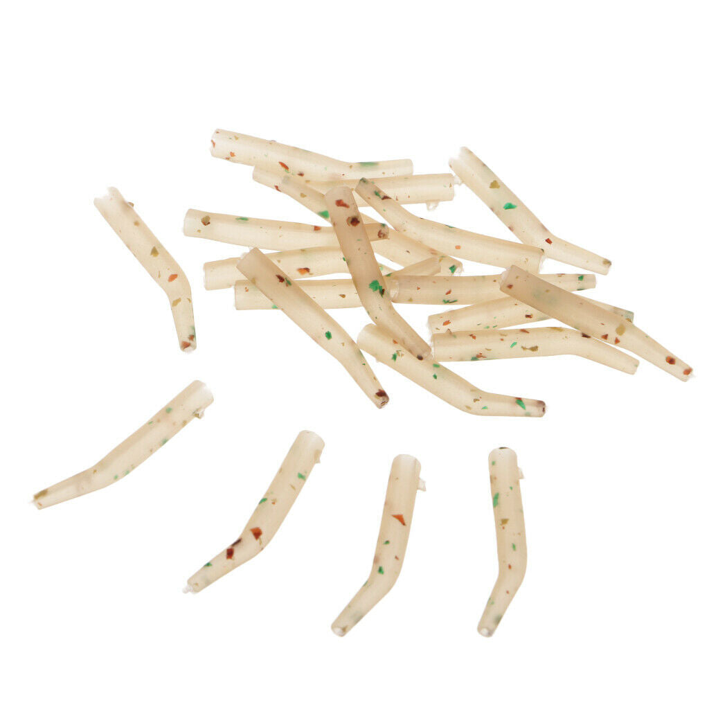 20pcs, Carp Fishing Line Aligner Hair Rigs Hook Aligner Rig Accessories 20mm