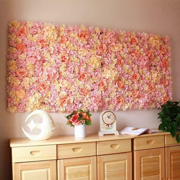 10pcs Sturdy Flower Panels Racks Flower Wall Bracket Floral Decorations DIY