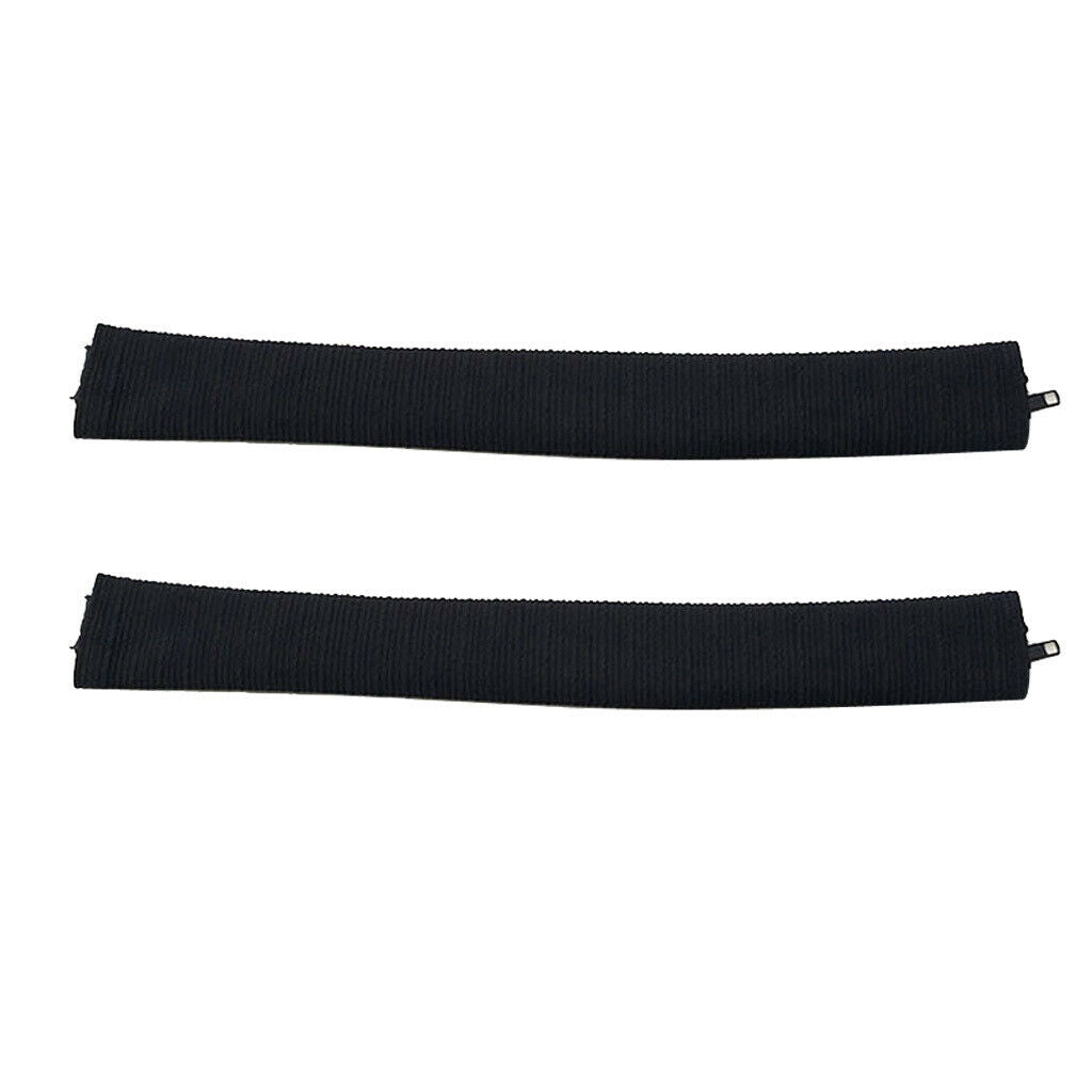 2 Pieces Chair Armrest Covers Elastic Protector Room chair Arm Cover Black