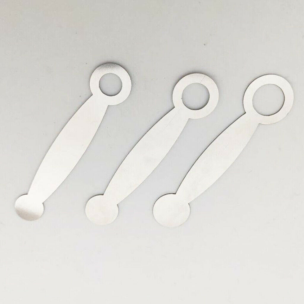 3 Pieces / Set Repair Kits For Stainless Flute Pads Spare Parts For