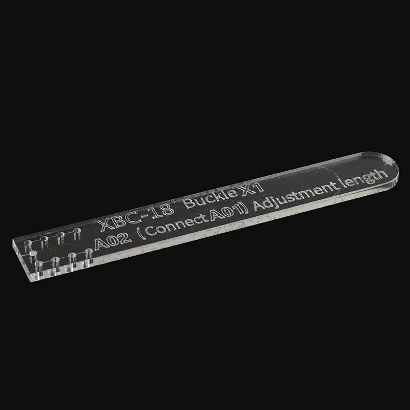 1Set Acrylic Clear Template Pattern Tool For Wallet Messager Bag Leather .l8