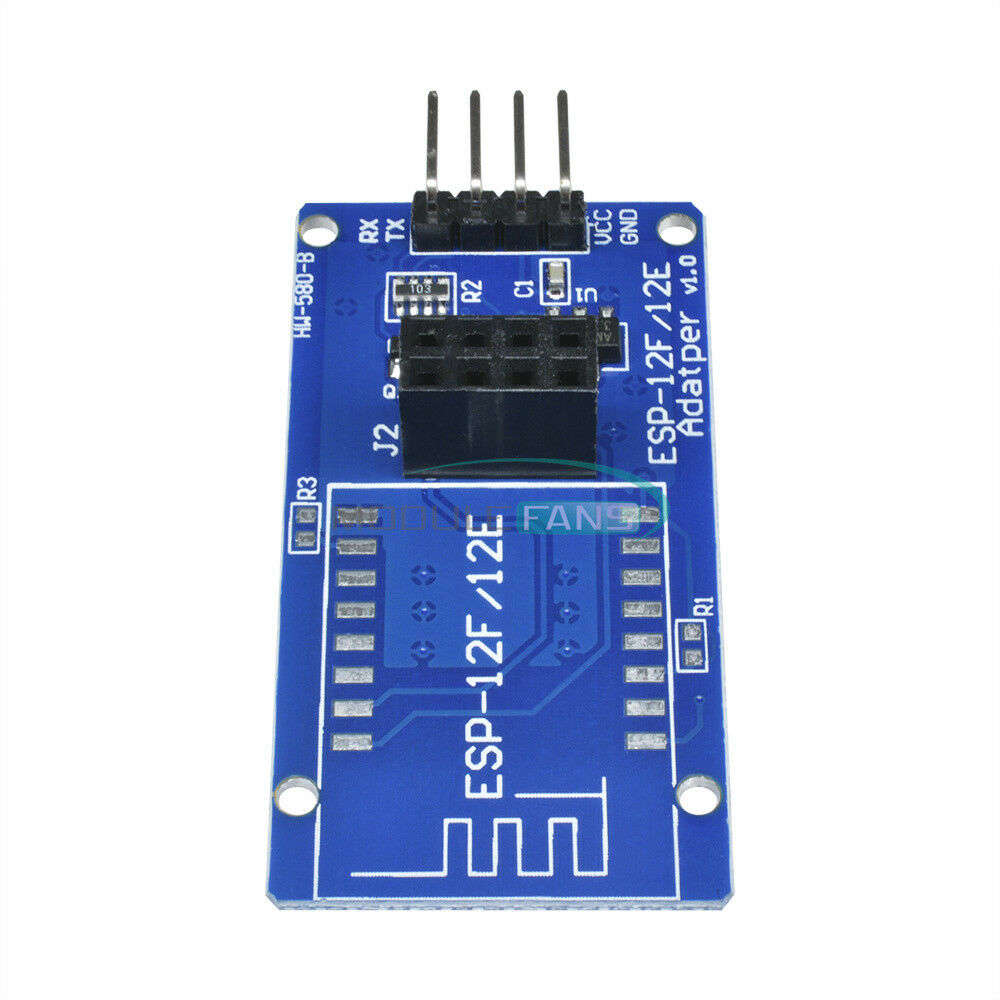ESP-12F/12E ESP8266 ESP-01 Serial Wi-Fi Wireless Adapter Module 5V For Arduino