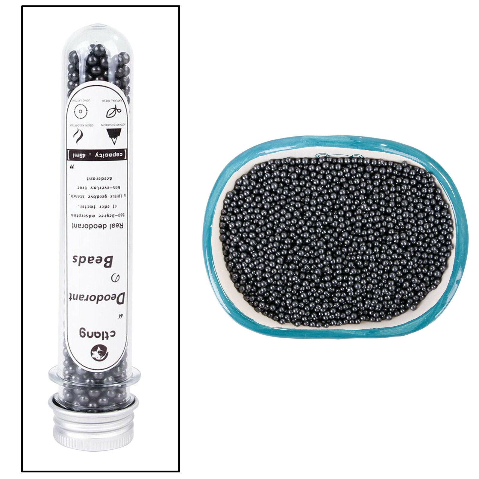 45ML Pets Cats Litter Deodorizing Beads Deodorant Freshing Cat Excrement,