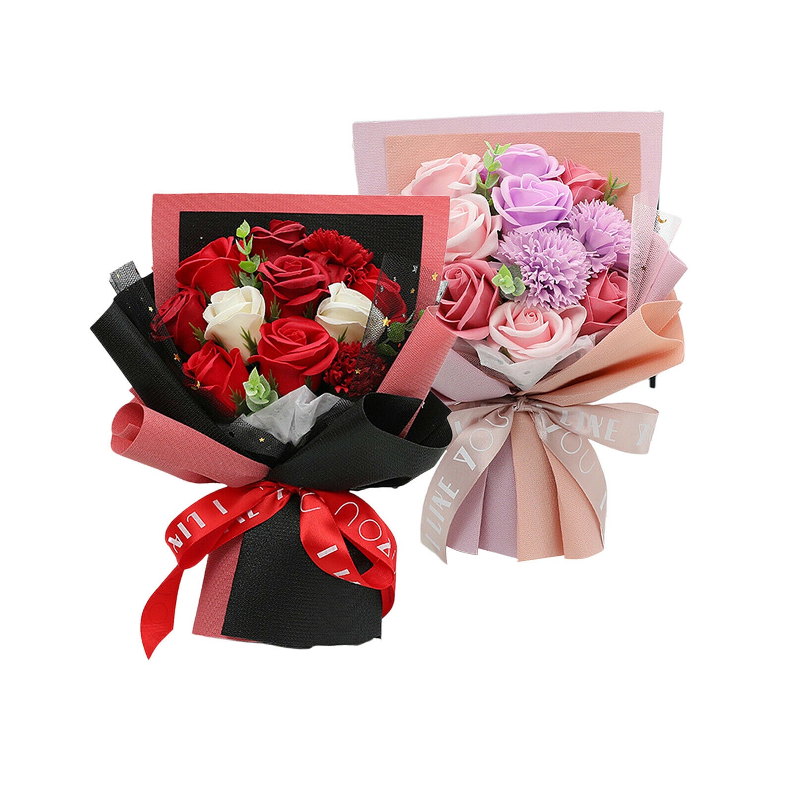 Artificial Soap Flower Birthday Valentine's Day Gift Floral Ornament Party