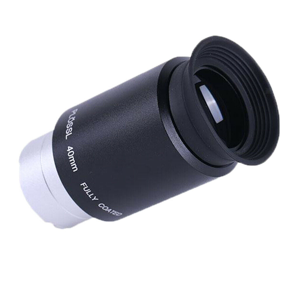 1.25" Plossl 40mm Eyepiece Lens Fully Multi Coated Metal For Astronomy Telescope