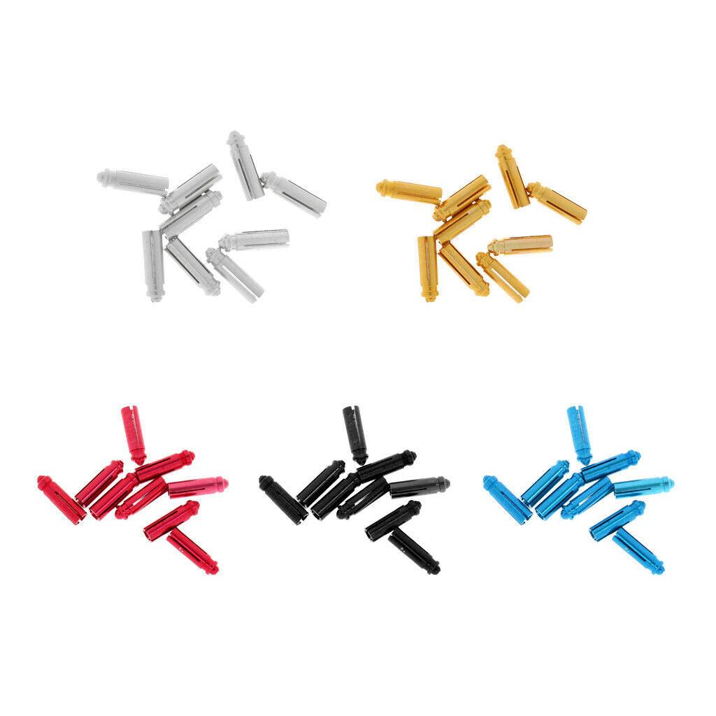 45Pcs Anodised Aluminum Target Dart   Protectors Savers Assorted Colors