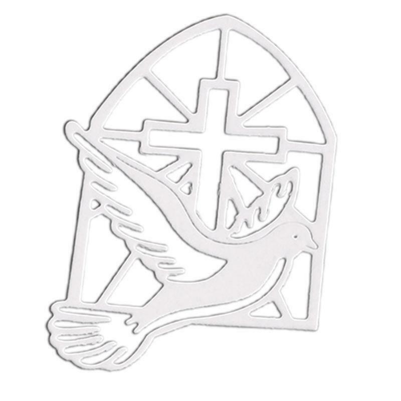 Pigeon Cross Metal Cutting Dies Stencil DIY Scrapbook Album Paper Card Template