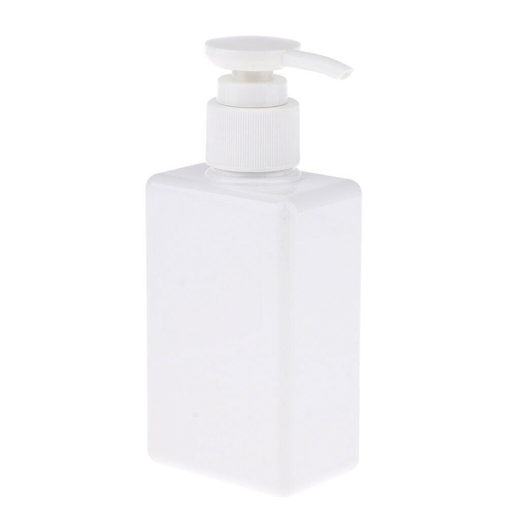 6Pcs 150ml PET Empty Pump Bottles Travel Dispenser for Emulsion Shower Gel