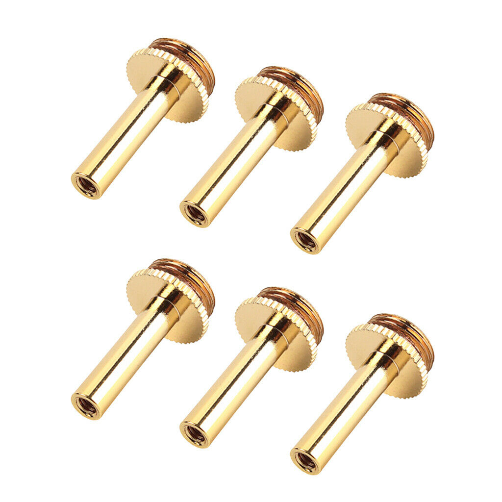 6 lot Copper Trumpet Connecting Rod Piston Valve Key Screws Screws 15x29mm