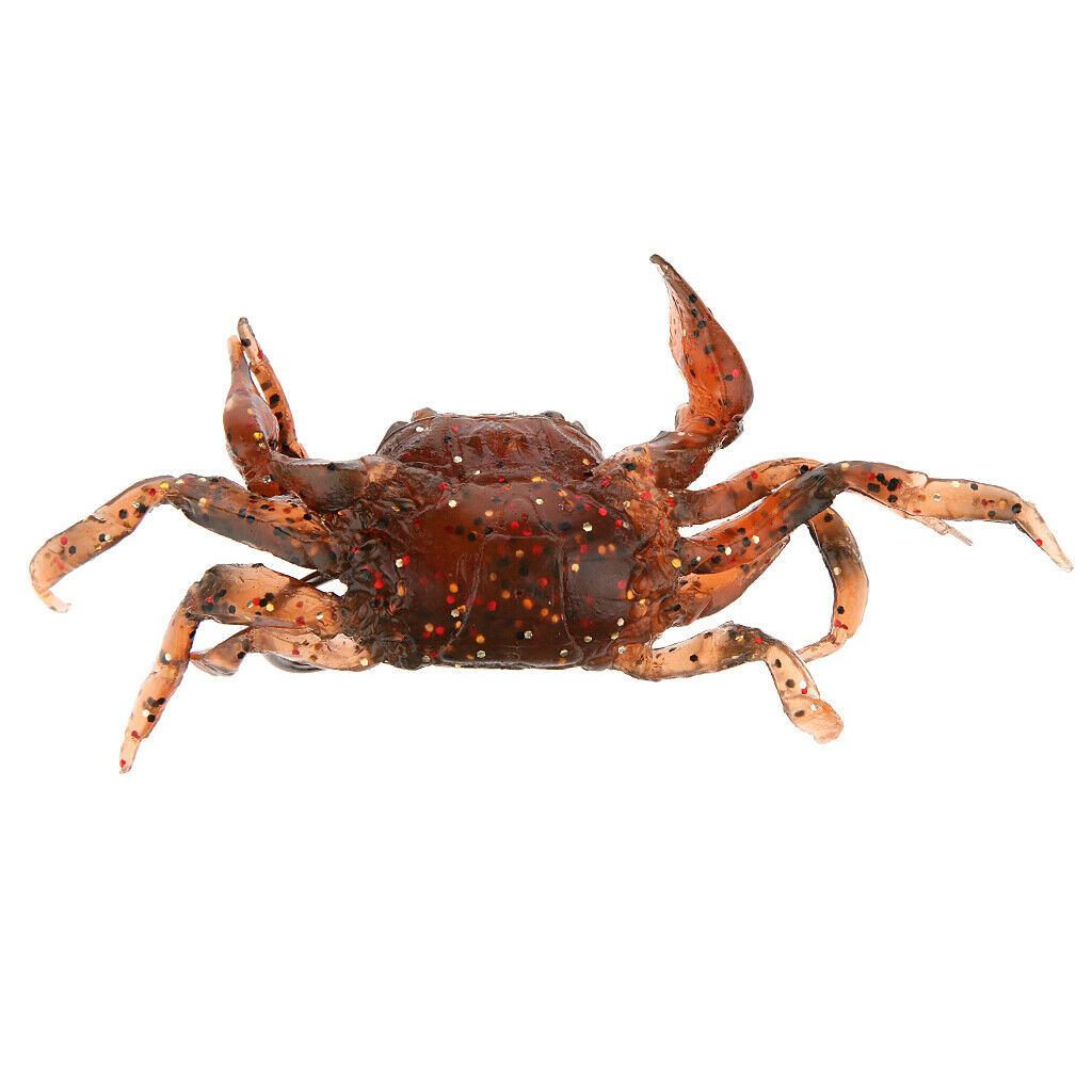 Fishing Lures Baits Acessories, Earth Worms and Crabs, Life-like, Soft Lure for