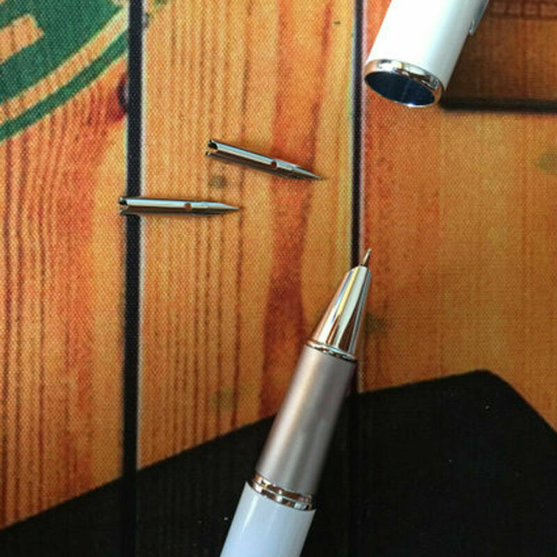 10X 0.38mm Universal Fountain Pen Point Fine Nibs Alloy Replacement Accessories