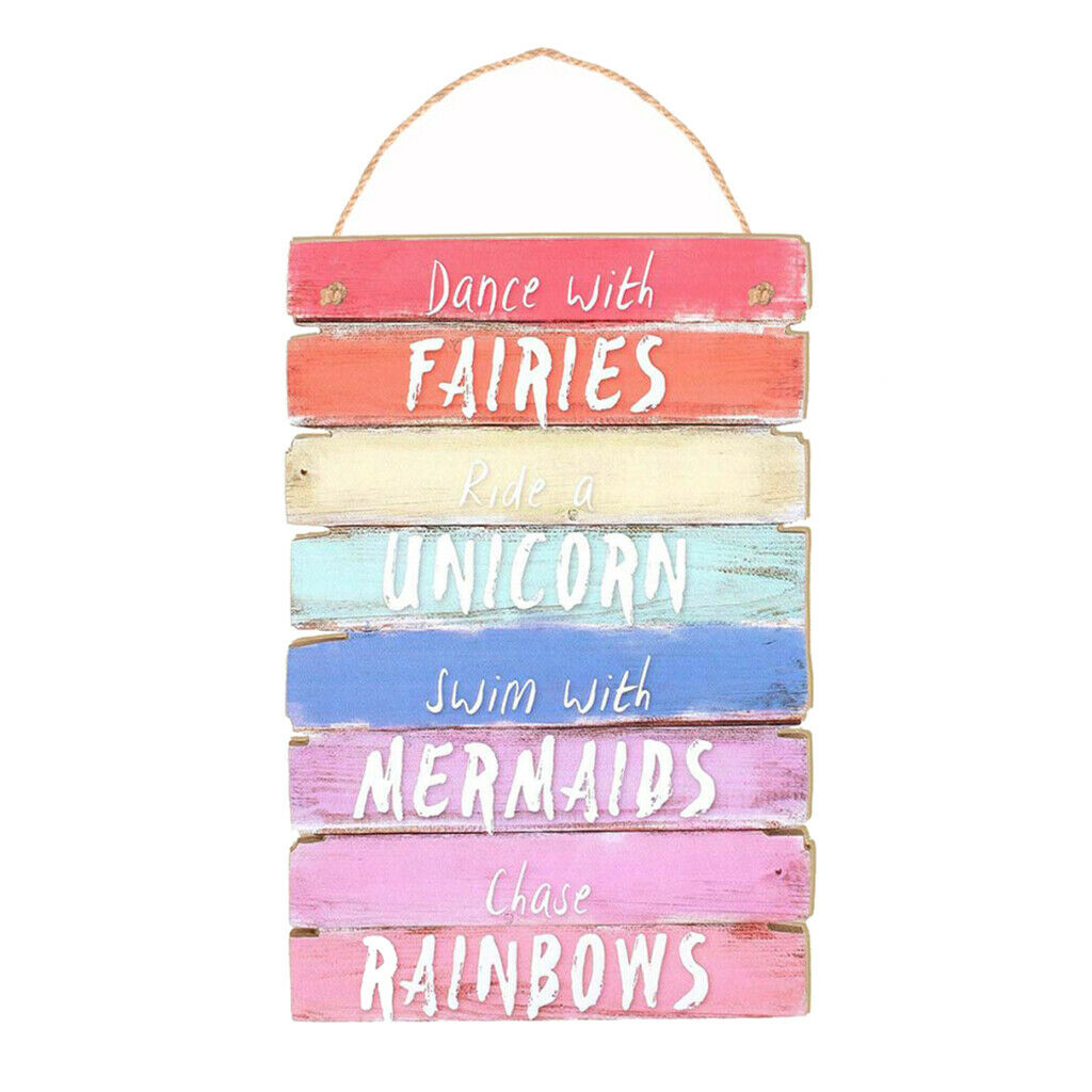 Hanging Plate Wooden Wedding Party Sign Hanging Plaque