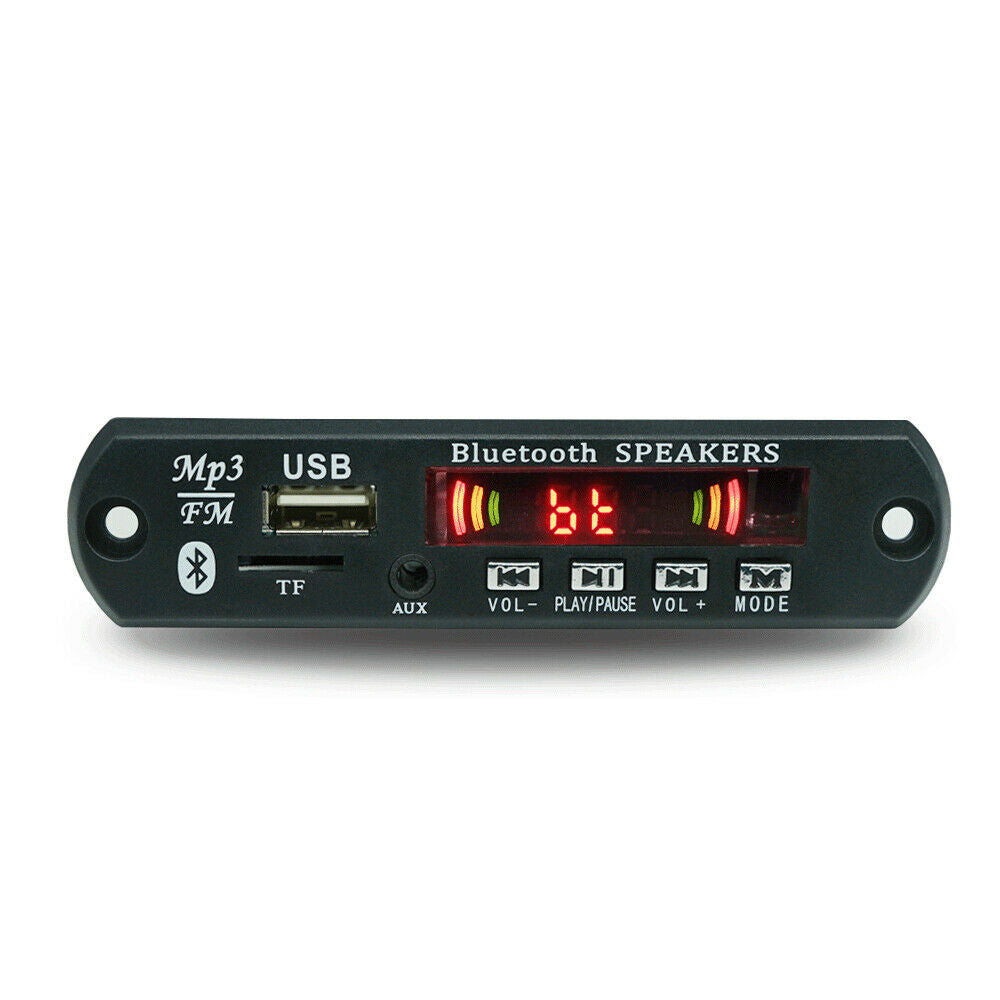 Wireless DC 12V MP3 WMA Decoder Board Audio Module USB TF Radio For Car