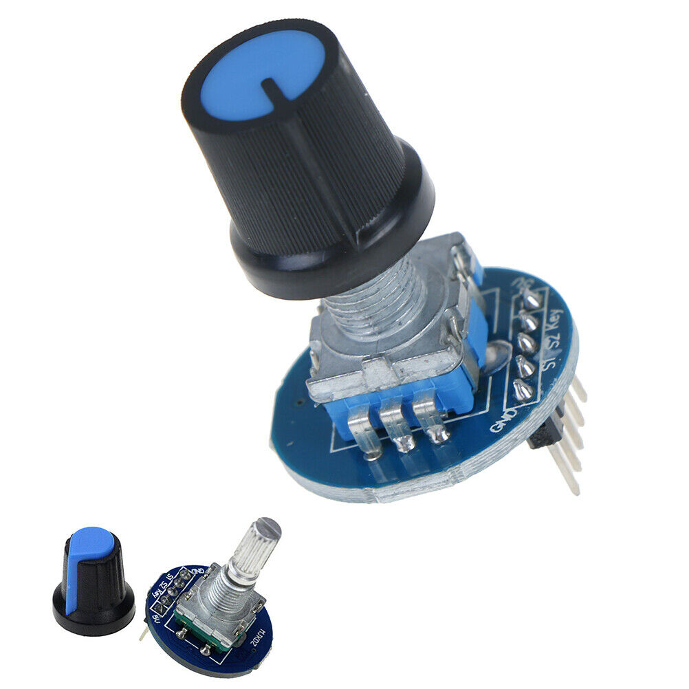 Rotary encoder module brick sensor development audio potentiometer knob cap H WF