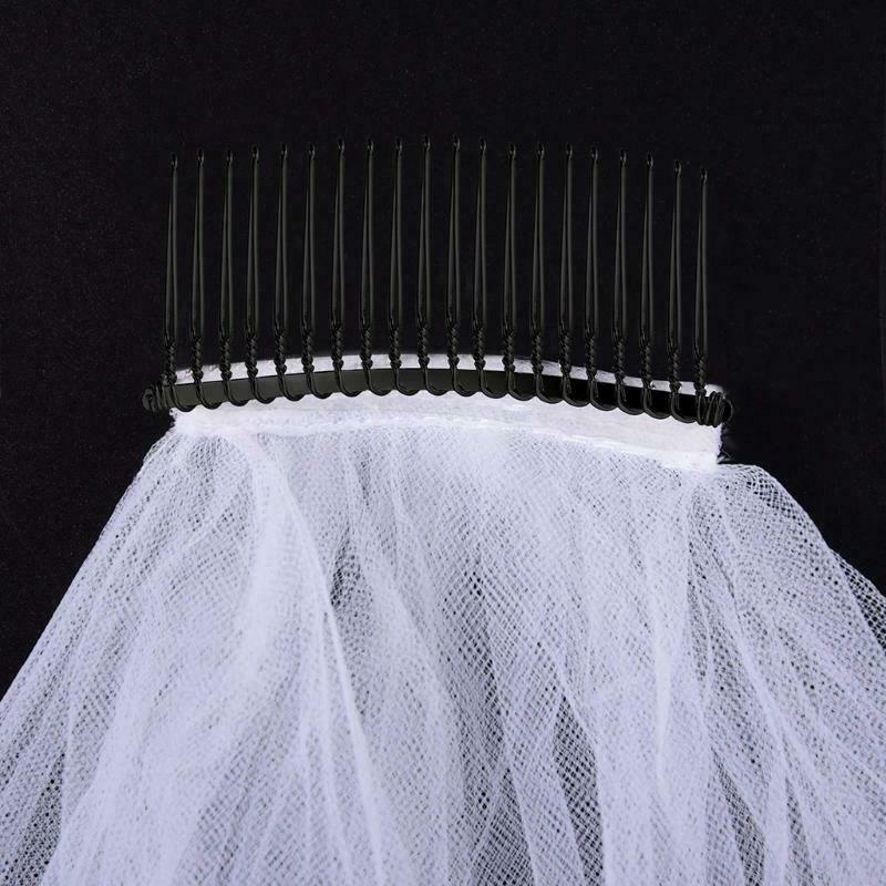 Fancy DIY Metal Wire Hair Clip Combs Side Hair Clip Bridal Wedding Veil Combs