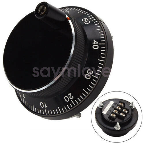 100PPR 6 Terminal Eletronic Hand Wheel Manual Pulse Encoder Generator CNC Lathe