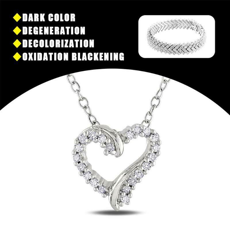 30 ml Jewelry Cleaner Ring Care Washing Liquid Diamond Rust Detergent Remover