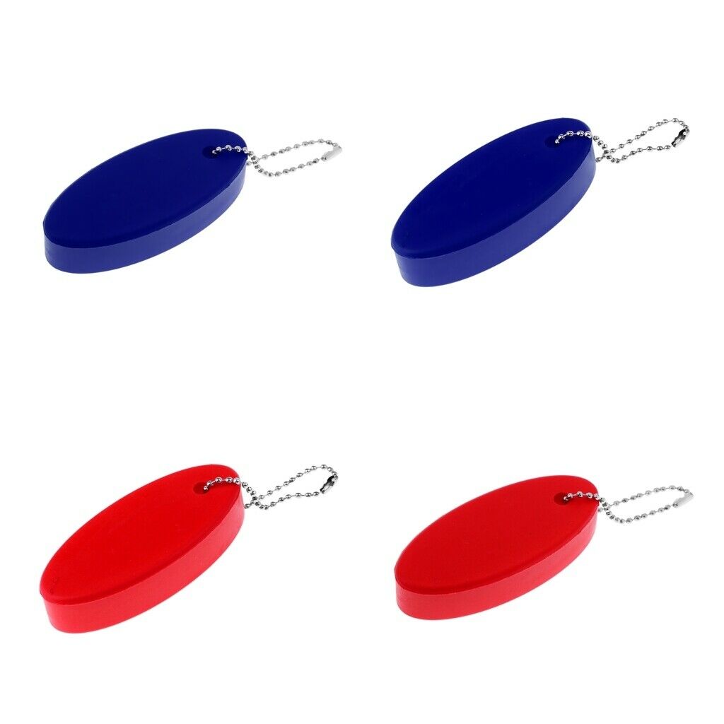 4Pcs Foam Floating Key Chain Key Chains for Boating Yachting Seaside Sports