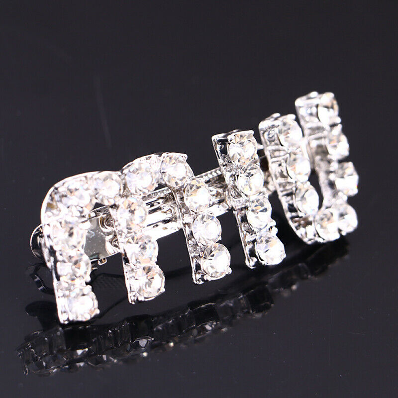 Simple letter hairpin temperament girl bangs clip side clip spring clip