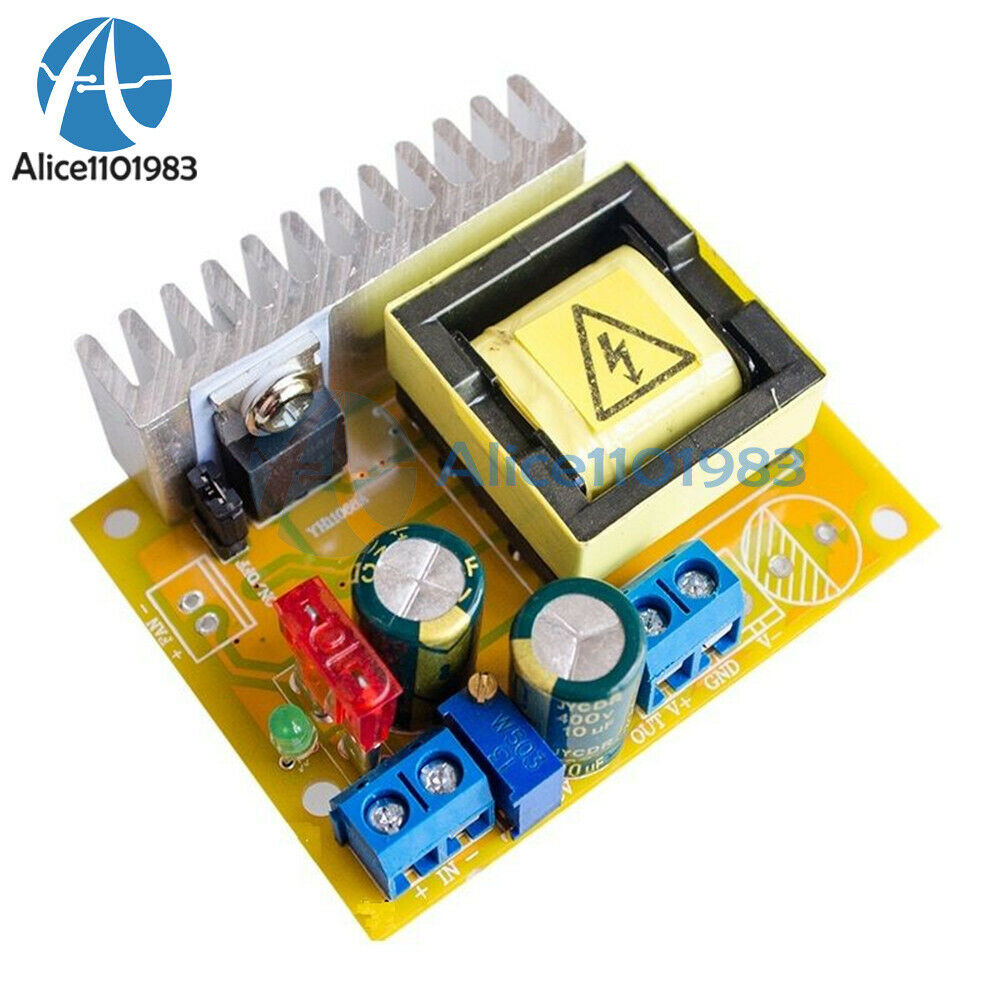 2XDC-DC 8-32V to 45V-390V Step-up Module ZVS High Voltage Capacitor Charge Board