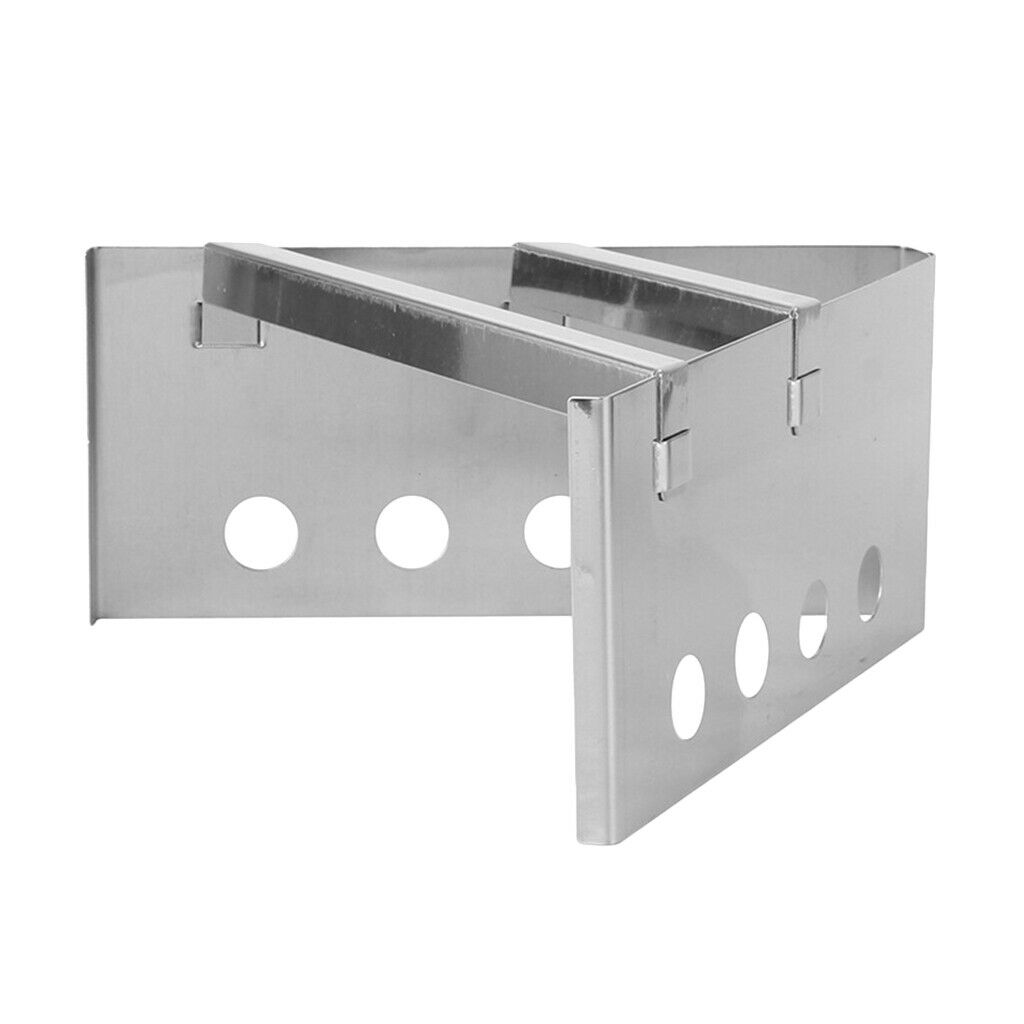 Outdoor Camping New Stainless Steel Wood Cooking Stove Rack Bracket Support