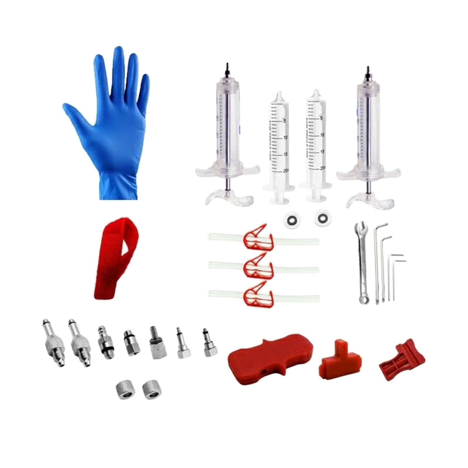 Bicycle Disc Brake Oil Bleed Kit Tools for Formula Bike Brake Repair Tool