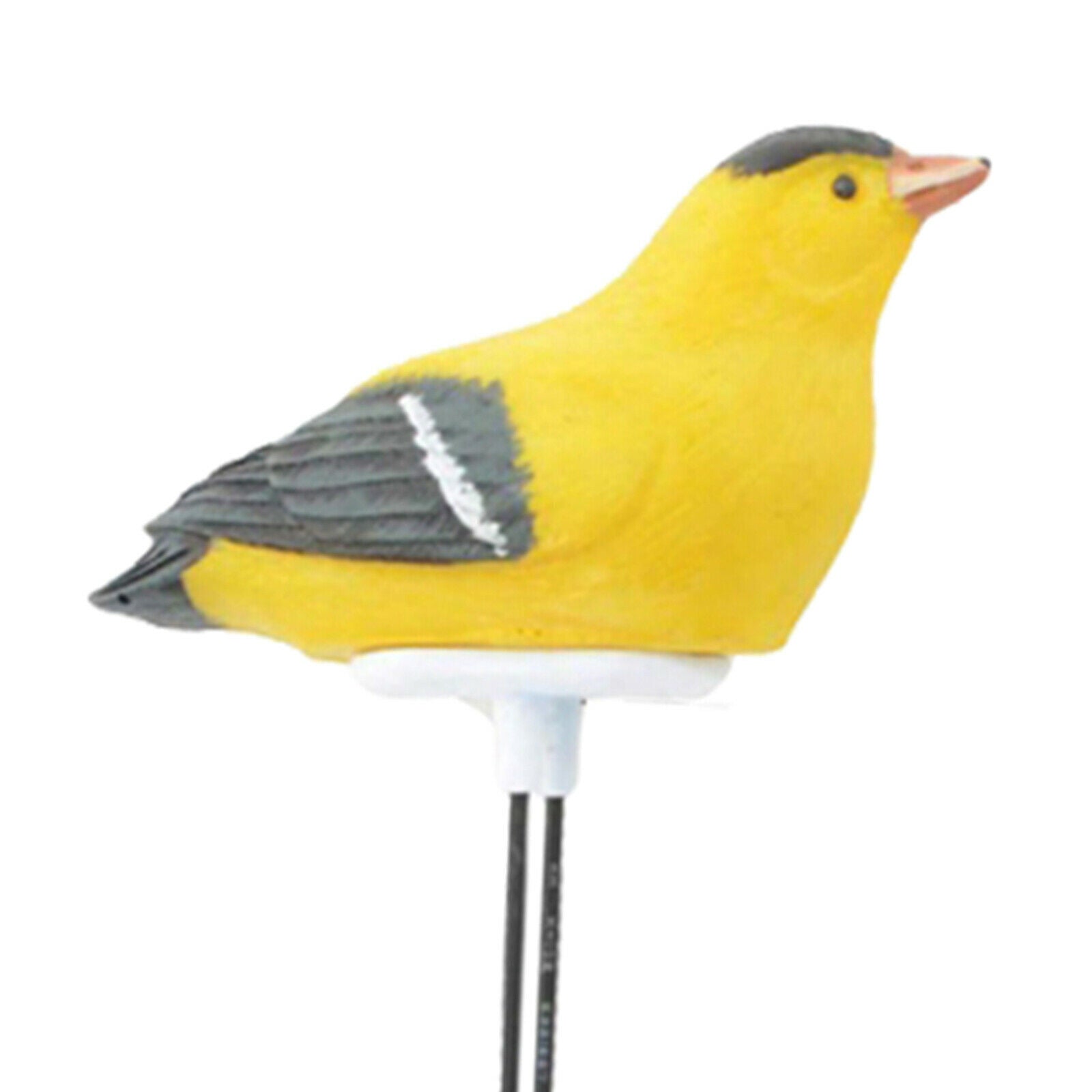 Bird Soil Moisture Meter 18cm Soil Humidity Sensor Tester Hygrometer Yellow