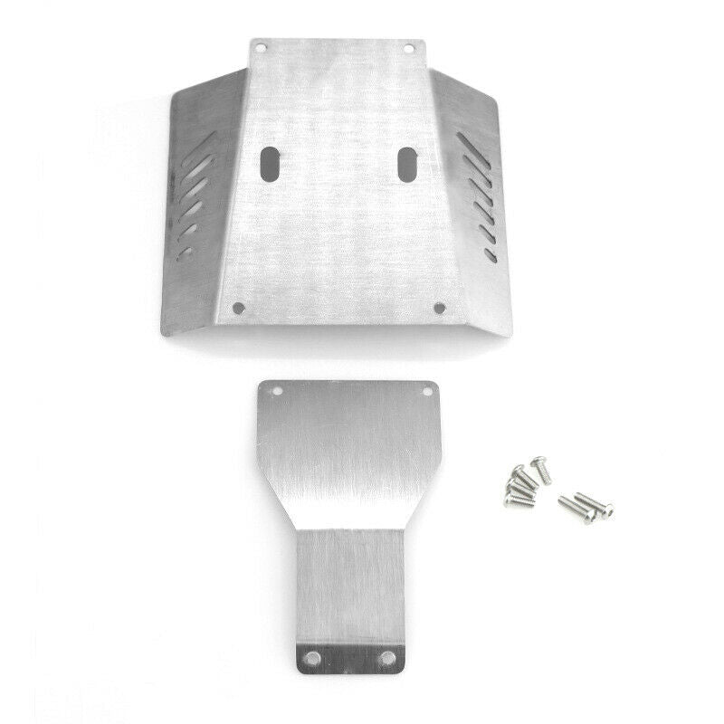 Stainless Metal Skid Plate Chassis Guard Chassis Armor For TAMIYA RC Car CC01