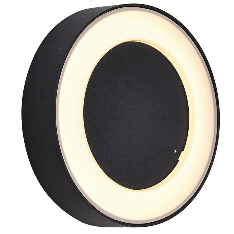 LED Wall Sconce Light Fixture Lamp 12W Warm White 3000K Indoor Wall Lamp forM1V1