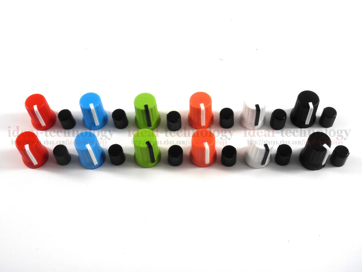12pcs Rotary Knob NI For Traktor Kontrol Z1 Z2 S2 S4 S5 S8 DJ Controller Mixer