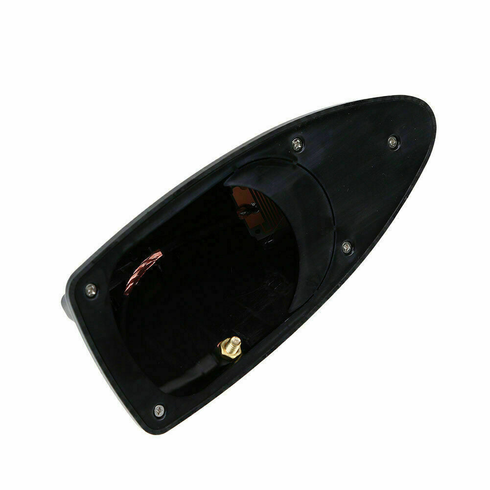 Carbon Fiber Shark Fin Roof Antenna Aerial FM/AM Radio Decoration Auto Universal